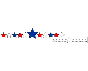 Patriotic Tattoo Specific Body Parts tattoo | LRF-00055