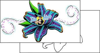 Lily Tattoo plant-life-lily-tattoos-lady-tat2-lrf-00064