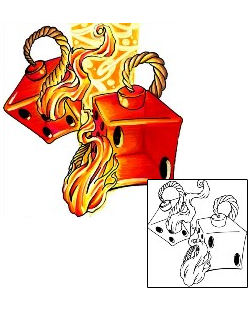 Fire – Flames Tattoo Miscellaneous tattoo | LSF-00077
