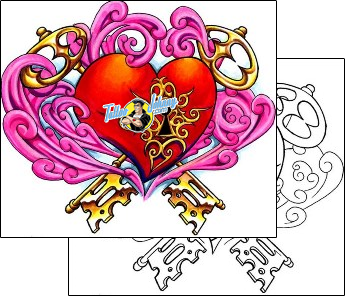 Heart Tattoo for-women-heart-tattoos-leo-olivarez-lsf-00087