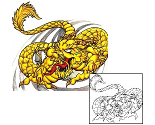 Dragon Tattoo Mythology tattoo | LSF-00123