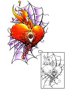 Spider Web Tattoo For Women tattoo | LSF-00132