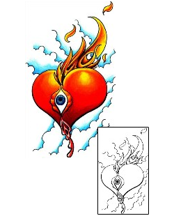 Fire – Flames Tattoo For Women tattoo | LSF-00136