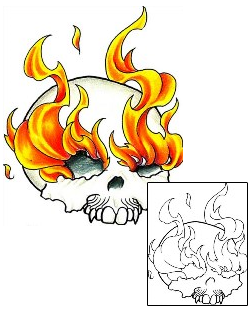 Fire – Flames Tattoo Miscellaneous tattoo | LSF-00138