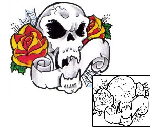 Scary Tattoo Plant Life tattoo | LYF-00014