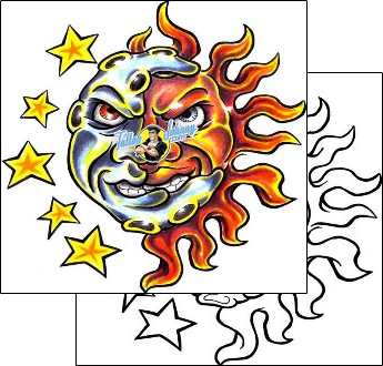 Astronomy Tattoo astronomy-celestial-tattoos-lucky-13-sinakhom-lyf-00078