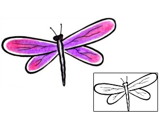 Dragonfly Tattoo For Women tattoo | LYF-00088