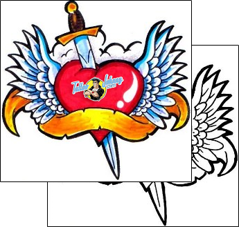 Heart Tattoo for-women-heart-tattoos-lucky-13-sinakhom-lyf-00143
