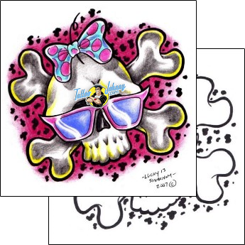 Skull Tattoo horror-skull-tattoos-lucky-13-sinakhom-lyf-00182