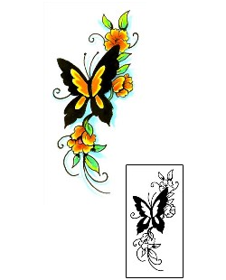 Vine Tattoo Plant Life tattoo | M1F-00010