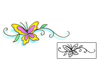 Vine Tattoo Plant Life tattoo | M1F-00011