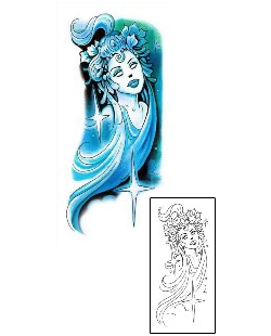 Queen Tattoo Mythology tattoo | M1F-00012