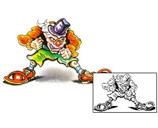 Clown Tattoo Mythology tattoo | M1F-00020