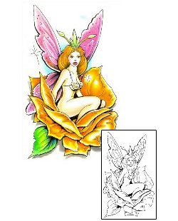 Flower Tattoo Claudine Fairy Tattoo