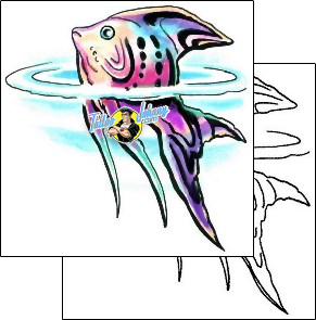 Fish Tattoo marine-life-fish-tattoos-marty-holcomb-m1f-00079