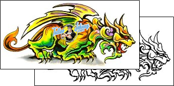 Dragon Tattoo fantasy-dragon-tattoos-marty-holcomb-m1f-00090