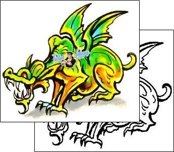 Dragon Tattoo fantasy-dragon-tattoos-marty-holcomb-m1f-00092