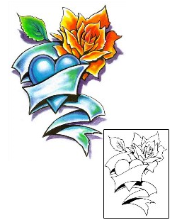 Rose Tattoo Miscellaneous tattoo | M1F-00097