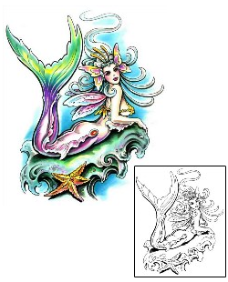 Queen Tattoo Mythology tattoo | M1F-00120
