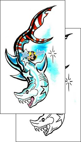 Shark Tattoo marine-life-shark-tattoos-marty-holcomb-m1f-00159