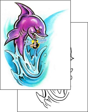 Sea Creature Tattoo shark-tattoos-marty-holcomb-m1f-00161