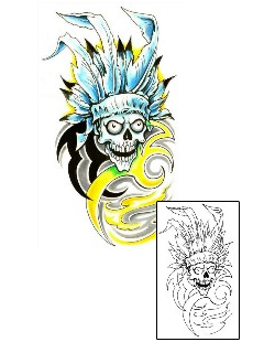 Native American Tattoo Ethnic tattoo | M1F-00173