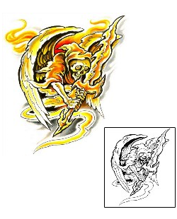 Reaper Tattoo Miscellaneous tattoo | M1F-00180