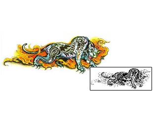 Panther Tattoo Miscellaneous tattoo | M1F-00191