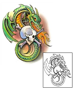 Gothic Tattoo Mythology tattoo | M1F-00202