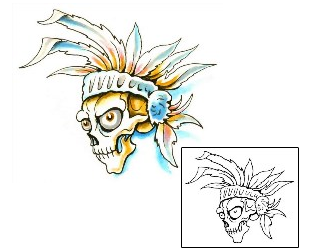 Native American Tattoo Ethnic tattoo | M1F-00207