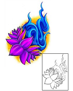 Picture of Plant Life tattoo | M2F-00016