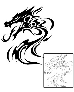 Dragon Tattoo Tattoo Styles tattoo | M4F-00002