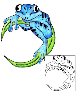 Frog Tattoo Reptiles & Amphibians tattoo | M4F-00027