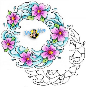 Flower Tattoo flowers-tattoos-monica-snyder-m4f-00035