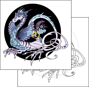Dragon Tattoo m5f-00010
