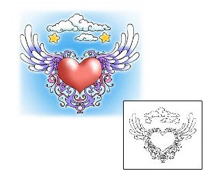 Heart Tattoo Tattoo Styles tattoo | M5F-00014