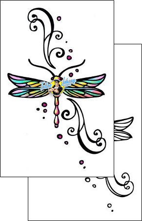 Dragonfly Tattoo m5f-00029
