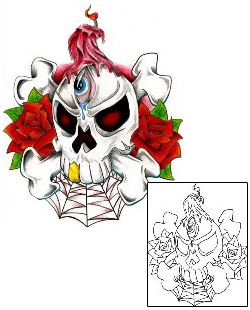 Crossbones Tattoo M7F-00022