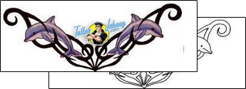 Dolphin Tattoo for-women-lower-back-tattoos-monica-moses-maf-00033