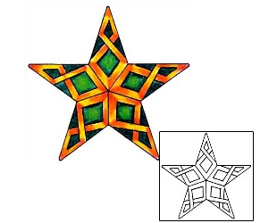 Star Tattoo Tattoo Styles tattoo | MAF-00225