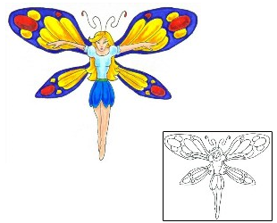 Picture of Nakia Fairy Tattoo