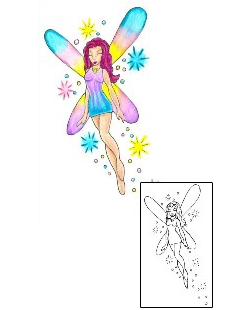 Picture of Hattie Fairy Tattoo