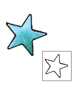 Star Tattoo Astronomy tattoo | MAF-00291