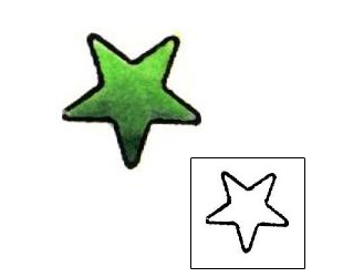Star Tattoo Astronomy tattoo | MAF-00319