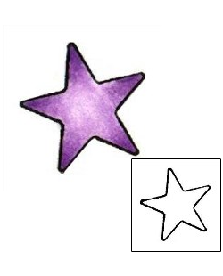 Star Tattoo Astronomy tattoo | MAF-00320
