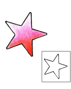 Star Tattoo Astronomy tattoo | MAF-00322