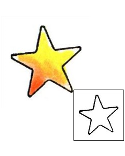 Star Tattoo Astronomy tattoo | MAF-00337