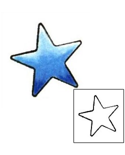 Star Tattoo Astronomy tattoo | MAF-00341
