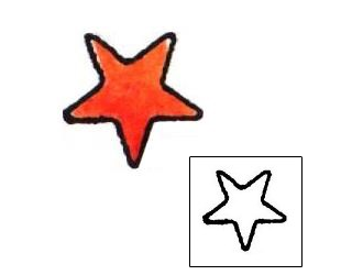 Star Tattoo Astronomy tattoo | MAF-00361