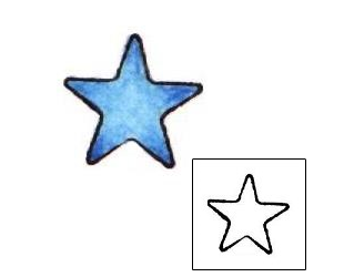 Star Tattoo Astronomy tattoo | MAF-00377